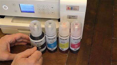 How to Refill Ink in an Epson EcoTank Printer .